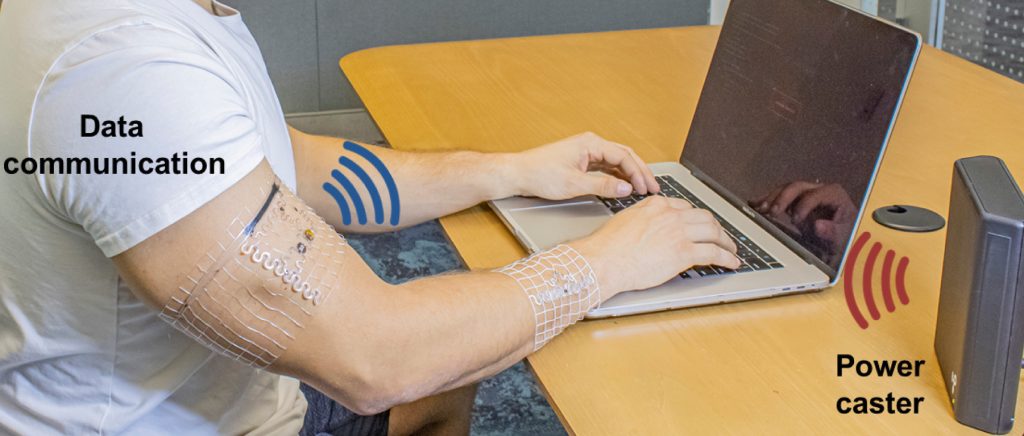 Loại mực mới để in 3 D thiết bị điện tử sinh học đeo trên người