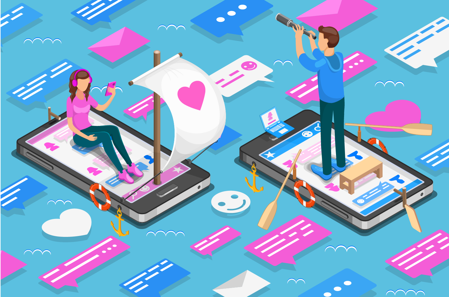 Kiệt sức tìm tình yêu thật trên thế giới ảo