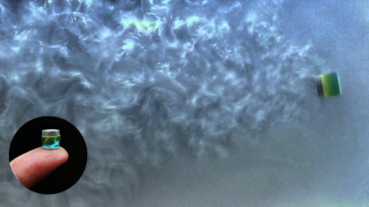 Robot origami nhỏ giúp phân phối thuốc nhắm đích chính xác hơn