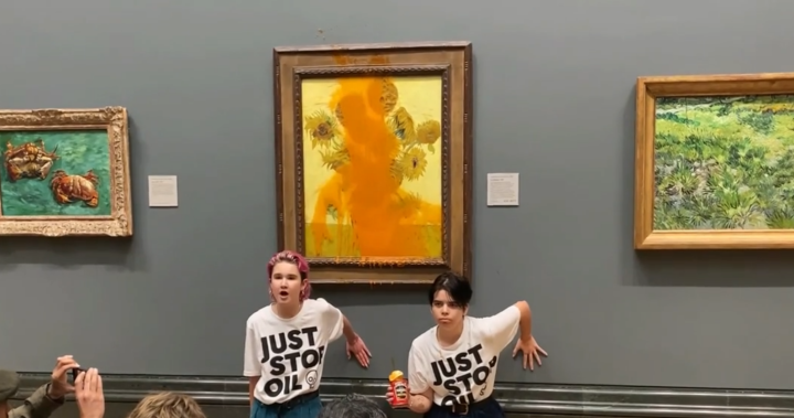 Khi các nhà vận động môi trường tấn công tác phẩm nghệ thuật