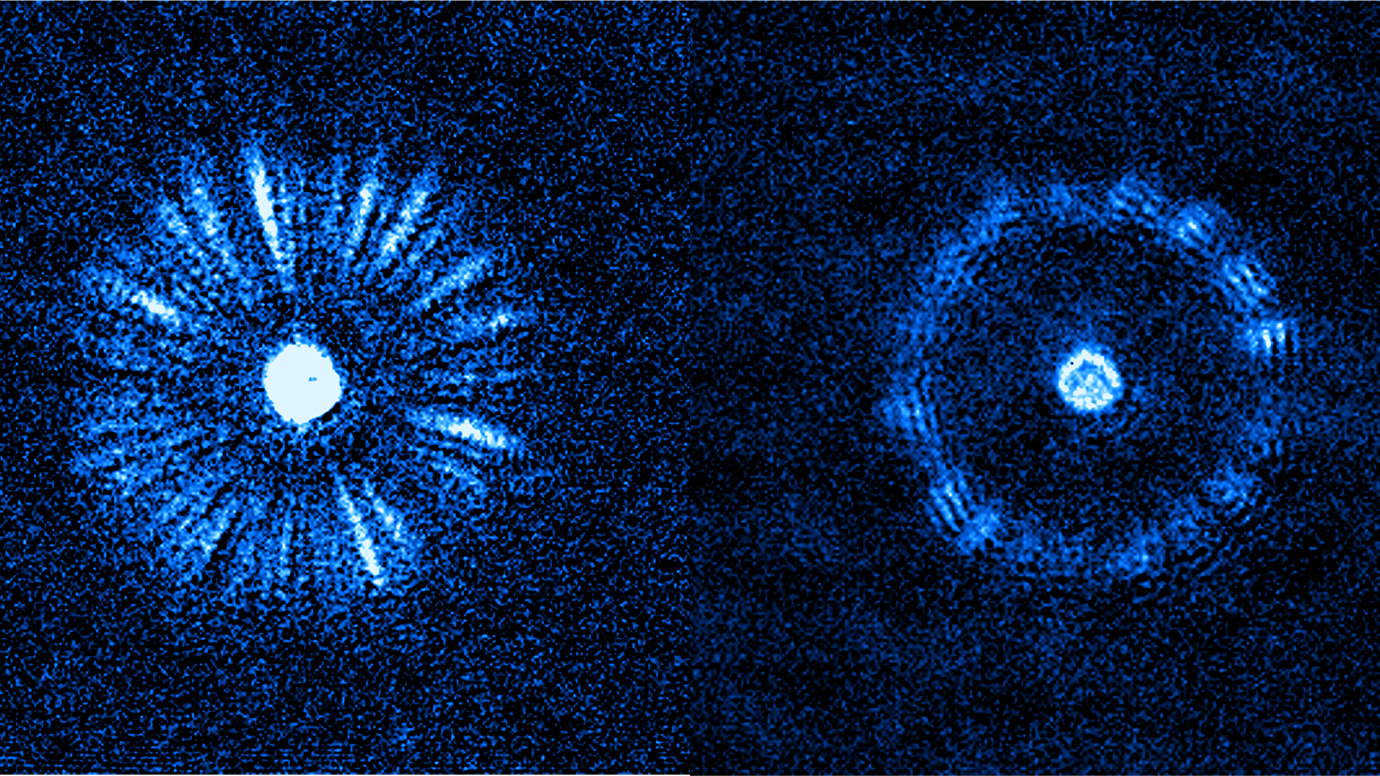 Không thời gian cong trong một mô phỏng lượng tử