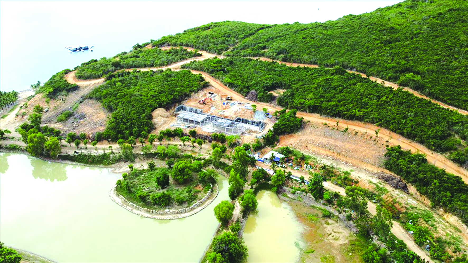 Dữ liệu ảnh vệ tinh phát hiện sự suy giảm giá trị dịch vụ sinh thái ở Nha Trang 