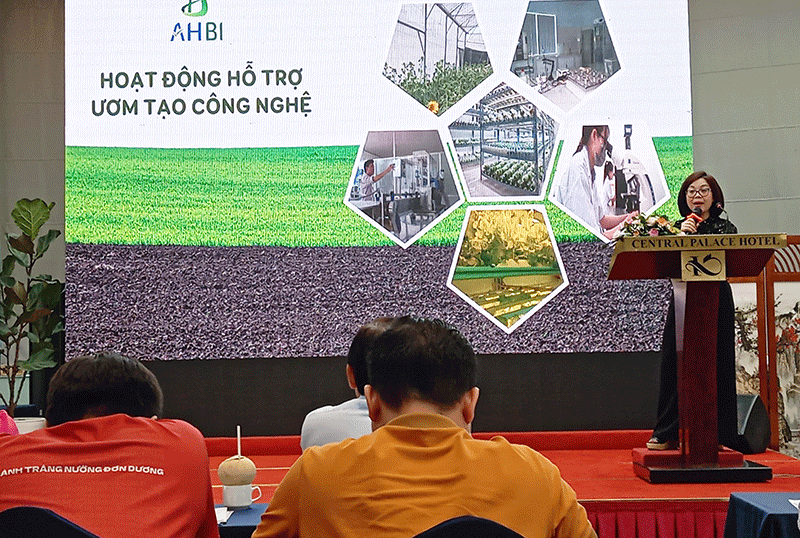 Hỗ trợ hơn 100 doanh nghiệp khởi nghiệp trong nông nghiệp