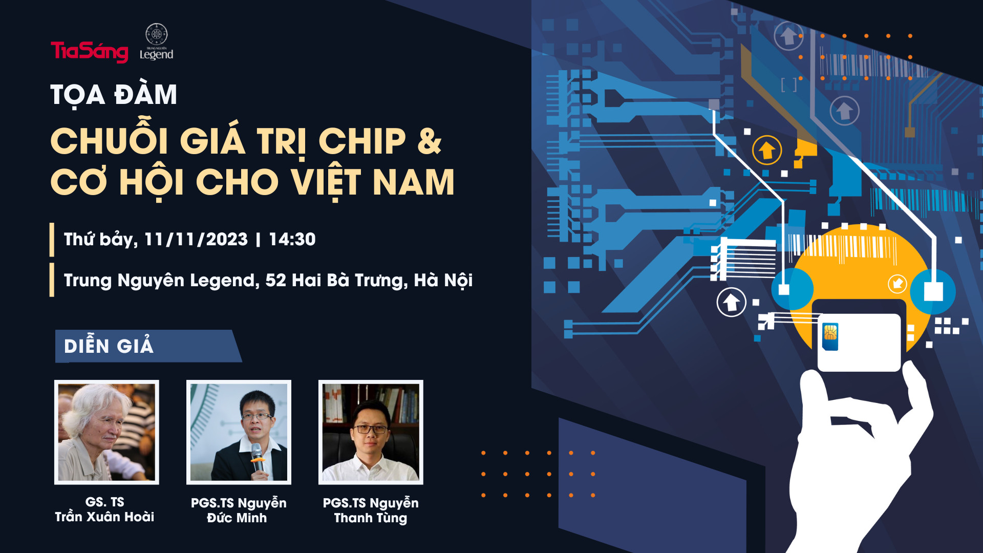 Tọa đàm “Chuỗi giá trị chip và cơ hội cho Việt Nam”
