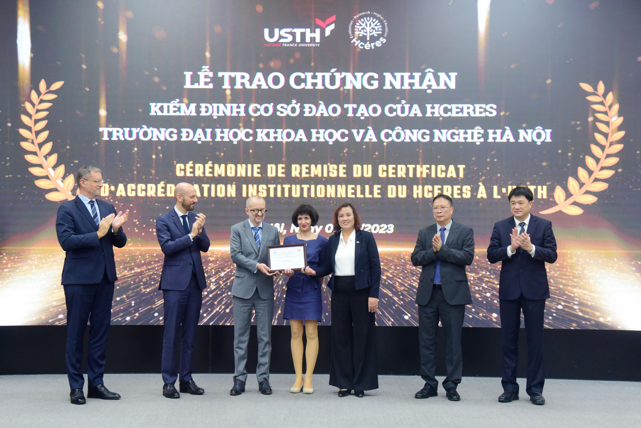 USTH đạt chứng nhận kiểm định cơ sở đào tạo của HCERES: Mốc mới trong phát triển chất lượng theo chuẩn quốc tế