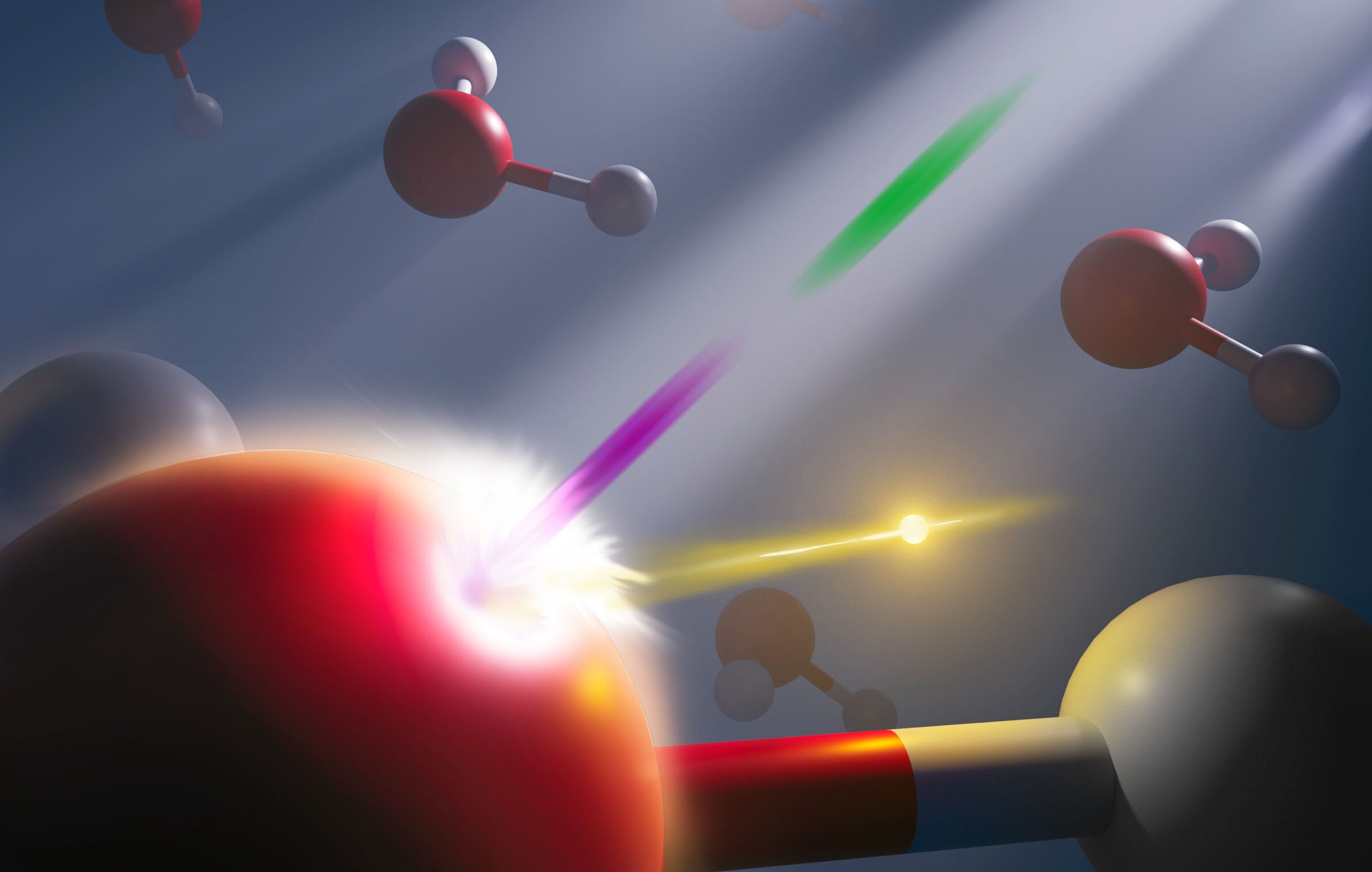 Lần đầu tiên nhìn vào electron chuyển động theo thời gian thực trong nước