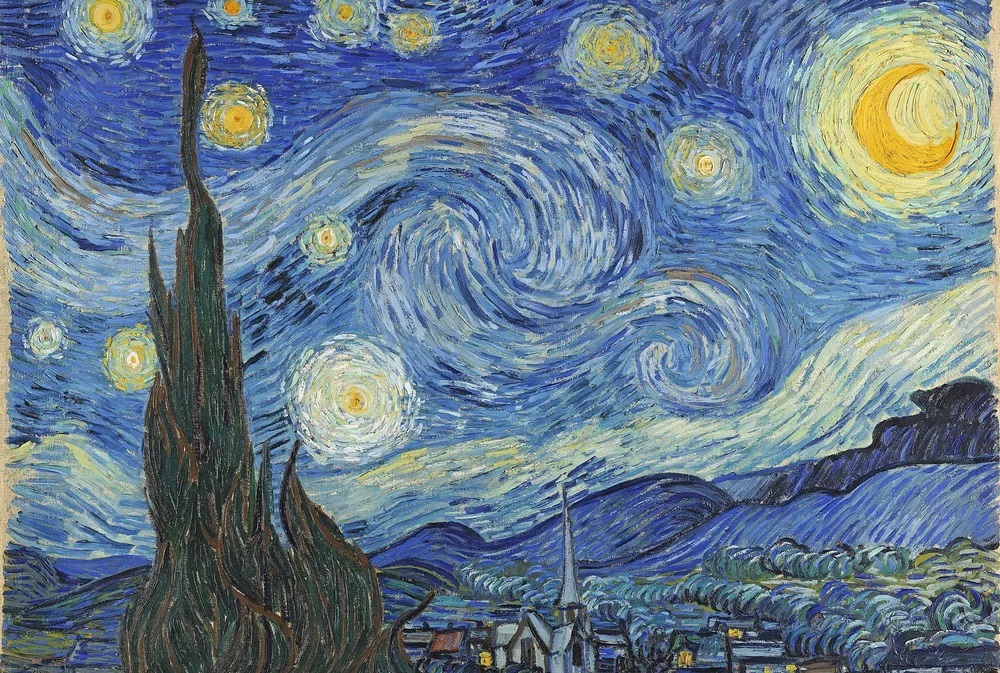 Cuộn xoáy ẩn giấu trong The Starry Night của van Gogh 
