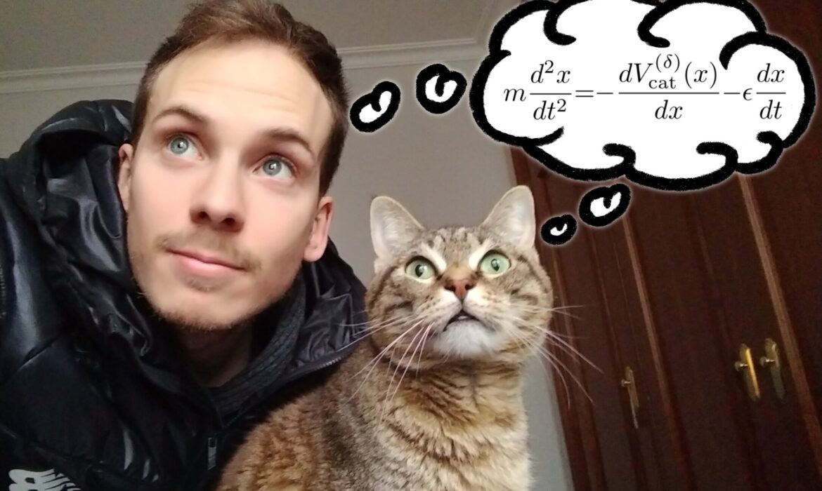 Nhà vật lý và con mèo ‘tiết lộ’ phương trình chuyển động của mèo