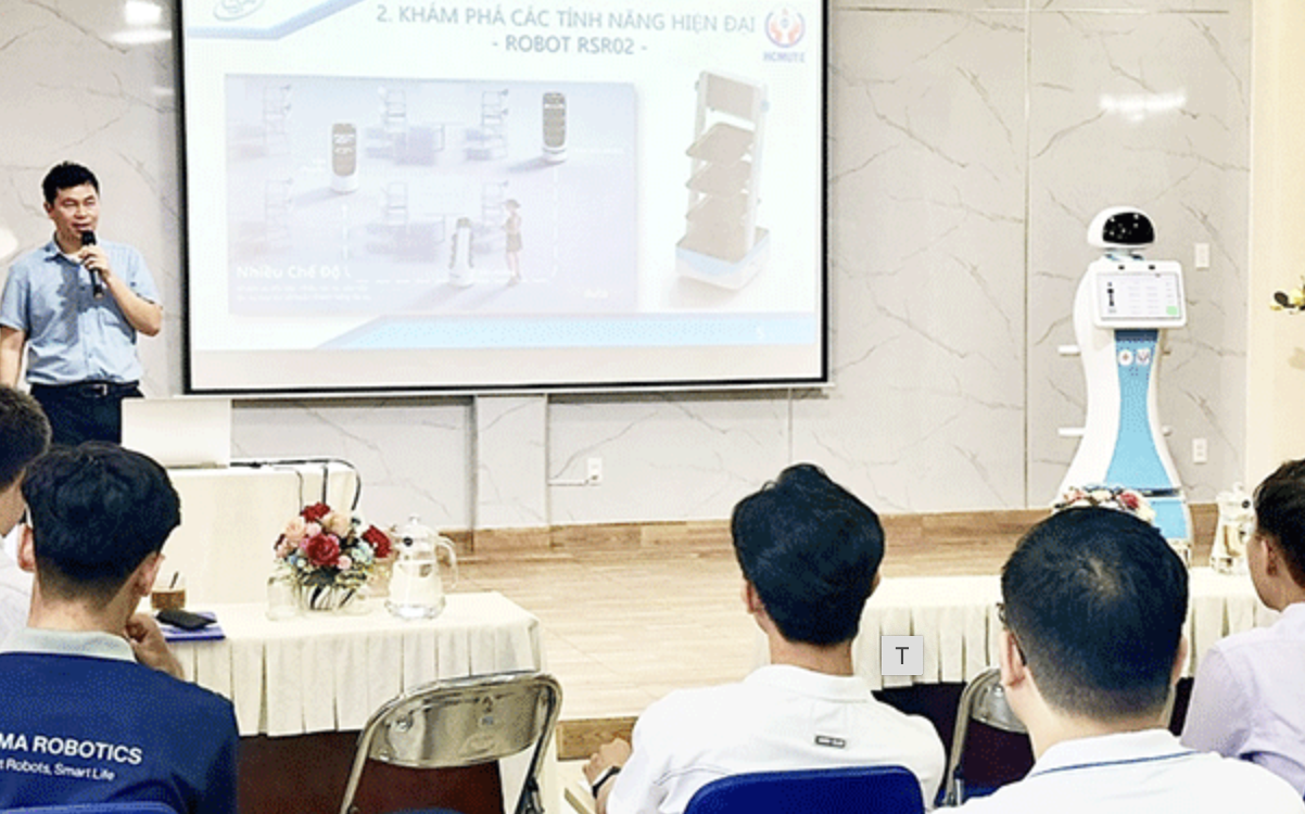 Công nghệ sản xuất robot tự hành thông minh phục vụ chuyển đổi số trong sản xuất