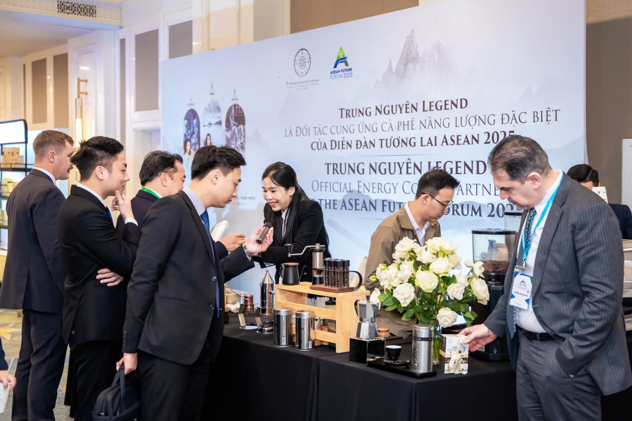 Dấu ấn đặc biệt của Trung Nguyên Legend tại Diễn đàn Tương lai ASEAN 2025