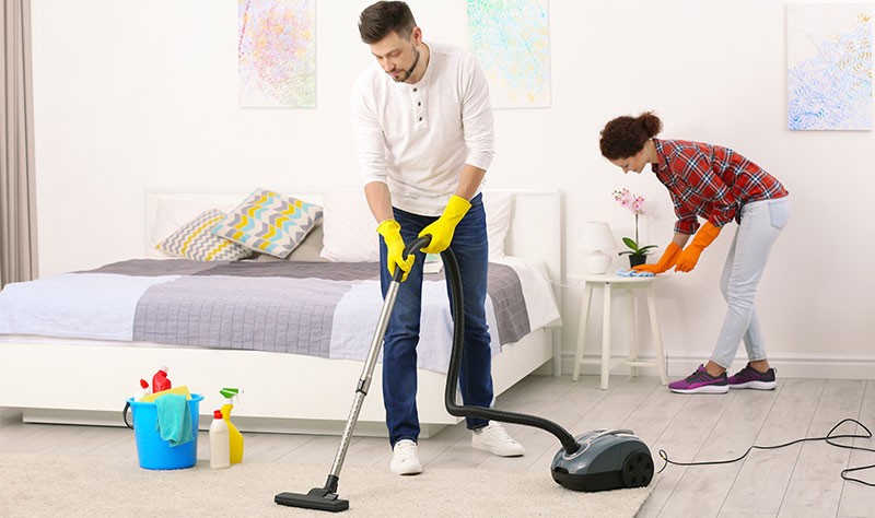 Các bề mặt trong nhà có thể là những vật xốp lớn hút độc chất