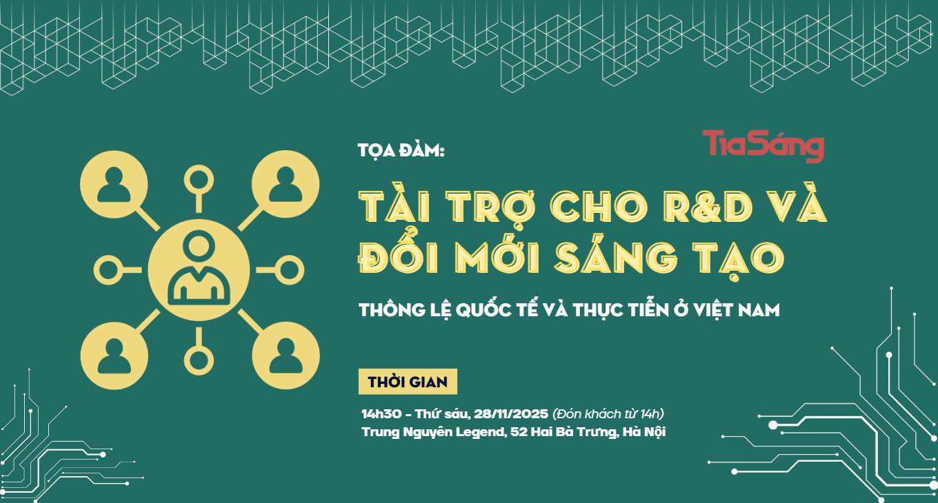 Tọa đàm “Tài trợ cho R&D và Đổi mới sáng tạo: Thông lệ quốc tế và thực tiễn ở Việt Nam”