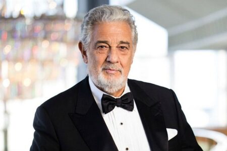 Placido Domingo và Anna Netrebko biểu diễn tại sự kiện của World Cup 2018